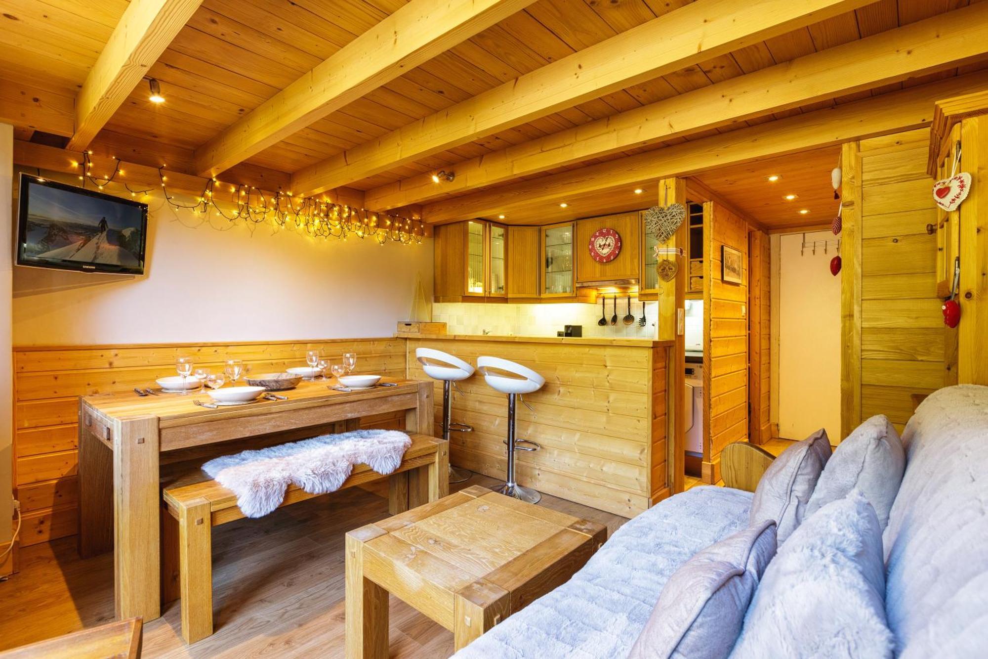 Residence Grand Roc - Campanules 202 - Happy Rentals 霞慕尼 外观 照片