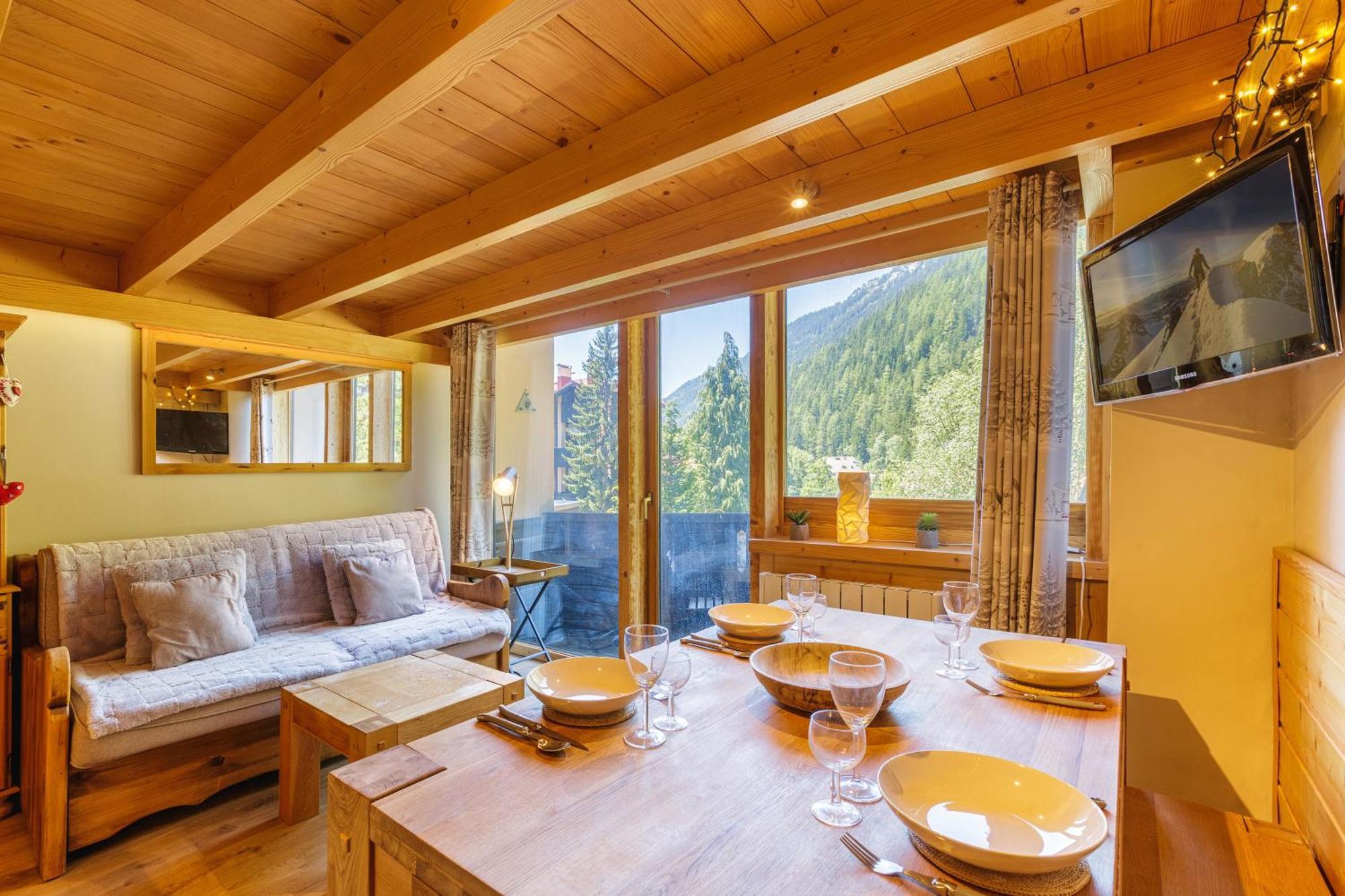 Residence Grand Roc - Campanules 202 - Happy Rentals 霞慕尼 外观 照片