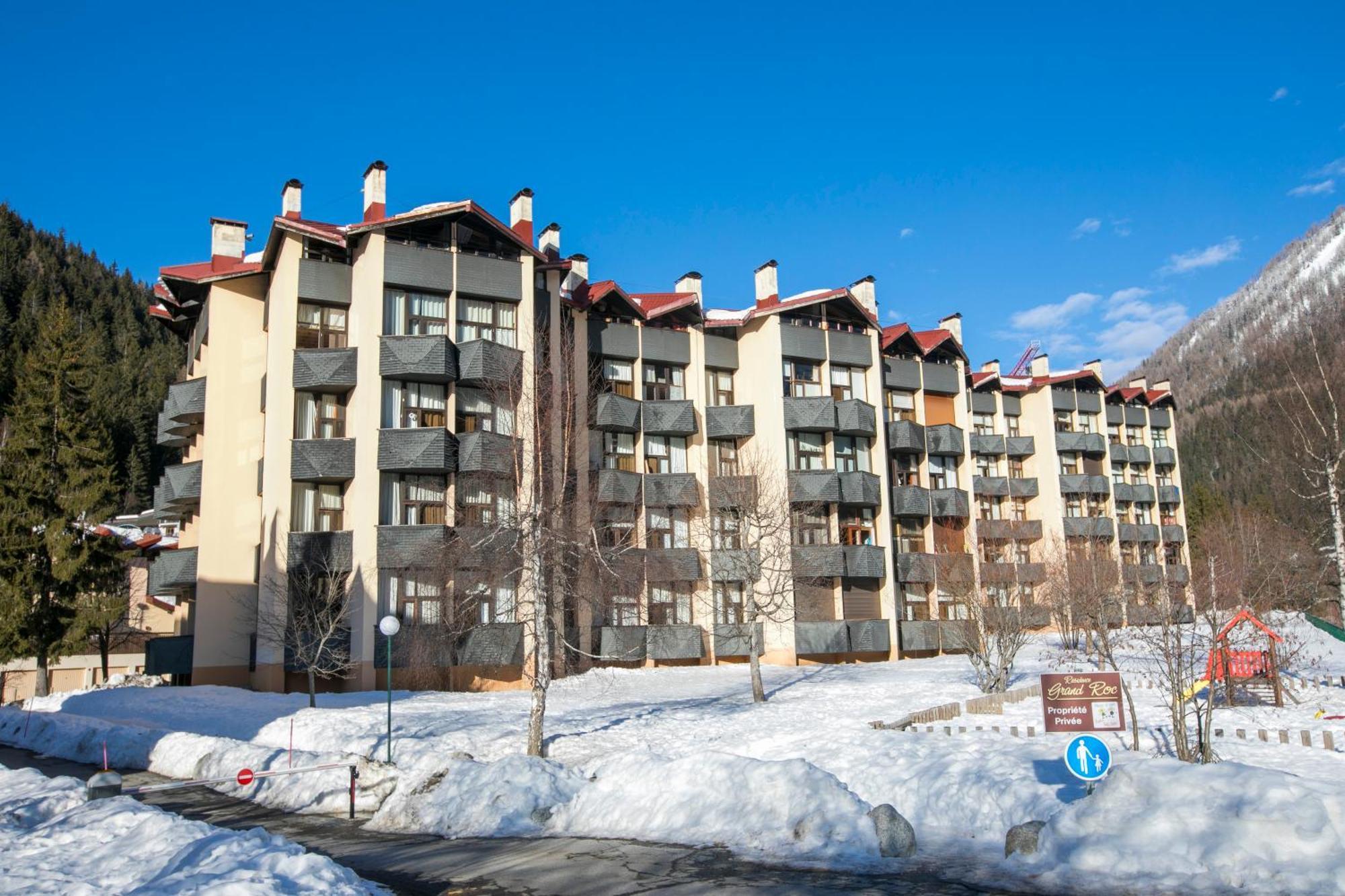 Residence Grand Roc - Campanules 202 - Happy Rentals 霞慕尼 外观 照片